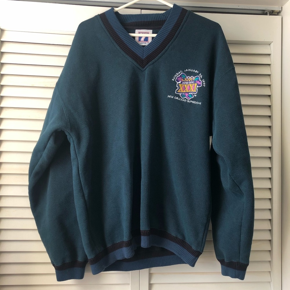 1997 super bowl New Orleans pullover *NWOT